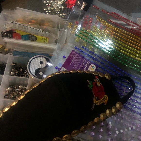 Masks with Gems and Studs - Picture 1 of 8